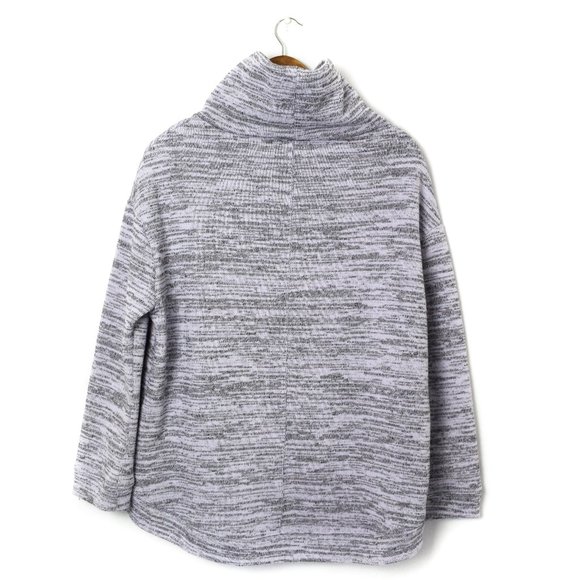 Anthro Saturday Sunday Spacedye Cowl Neck Sweater - Picture 6 of 10